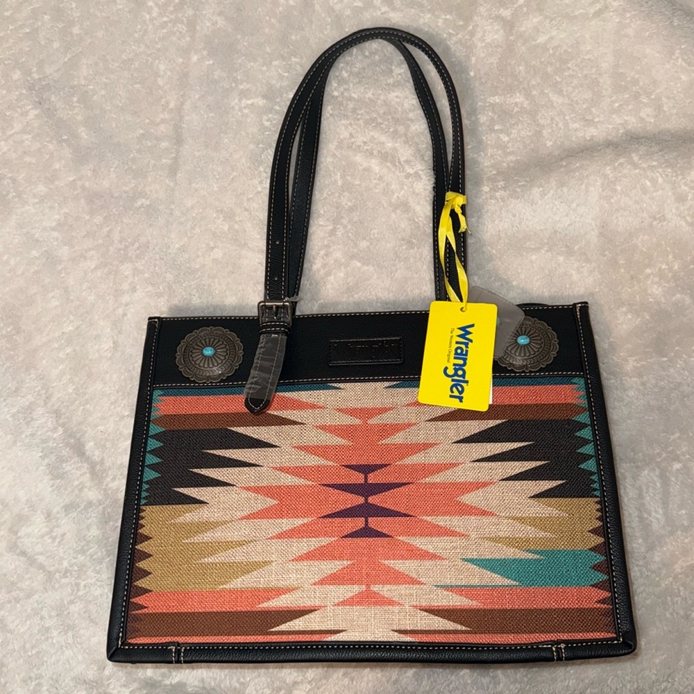 Wrangler Aztec Shoulder Bag